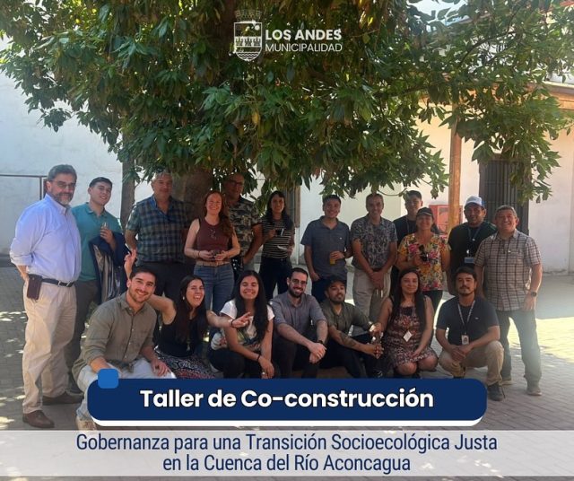 Recientemente participamos en el Taller de Co-construcción N°3 🌱✨ “Gobernanza para una Transición Socioecológica Justa”. Validamos nuevos indicadores que ayudarán a detectar brechas y avanzar hacia una cuenca del Aconcagua más justa y sostenible 🌿💧