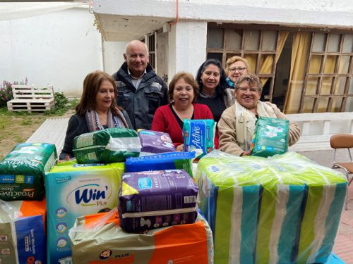 Municipalidad de Los Andes junto a la Unión Comunal de las personas mayores realizan campaña solidaria
