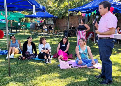 Usuarias del Programa Familias de Los Andes disfrutan de jornada “Un día cuidándonos”