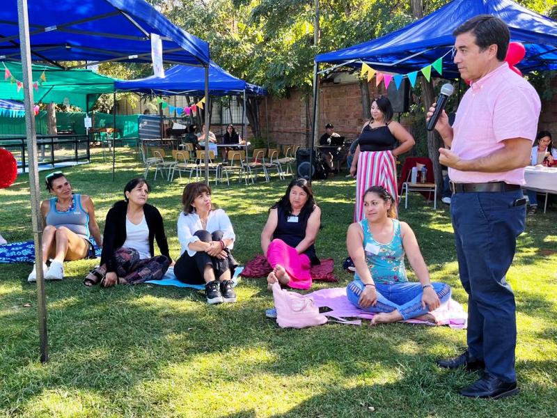 Usuarias del Programa Familias de Los Andes disfrutan de jornada “Un día cuidándonos”