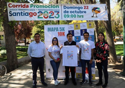 En Los Andes invitan a corrida familiar que promociona los Juegos Panamericanos Santiago 2023