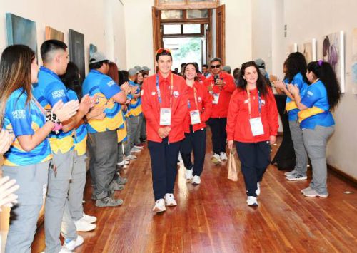 Los Andes da la bienvenida a las delegaciones de canotaje