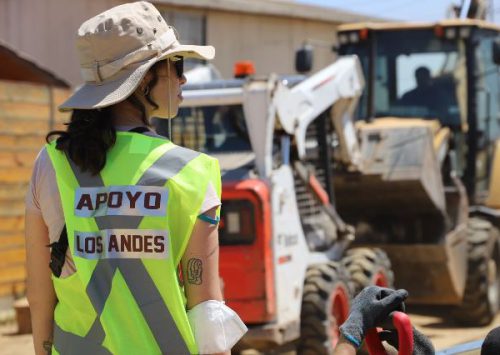 Gran despliegue de voluntarios y funcionarios andinos en Quilpué