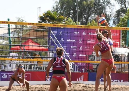 Exitoso Sudamericano de Vóleibol Playa Femenino en Los Andes