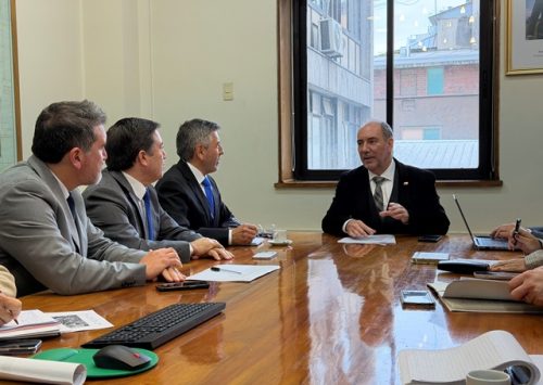 Refuerzan gestiones para avanzar en obras estratégicas para Los Andes