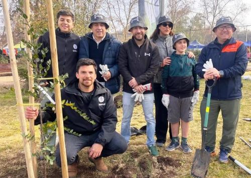 Parque Urbano de Los Andes recibió nuevas especies en el Día Mundial del Medio Ambiente