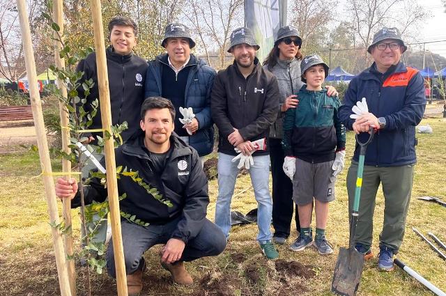 Parque Urbano de Los Andes recibió nuevas especies en el Día Mundial del Medio Ambiente