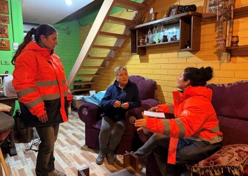 DIDECO mantiene despliegue en terreno en apoyo a familias afectadas por el sistema frontal