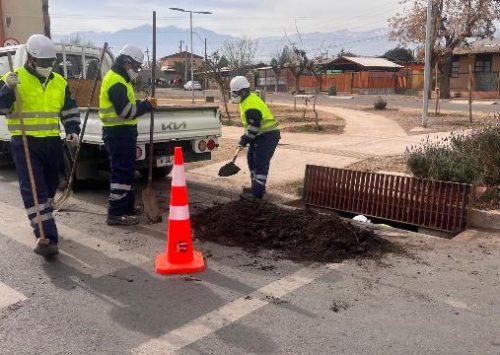 Municipio andino refuerza labores preventivas con amplio despliegue de equipos ante la llegada de intensas lluvias